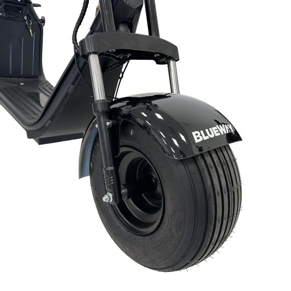 BlueWay RX15 fekete elektromos robogó akkumulátorral_4
