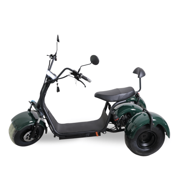 BlueWay T15 zöld háromkerekű elektromos roller akkumulátor nélkül_2